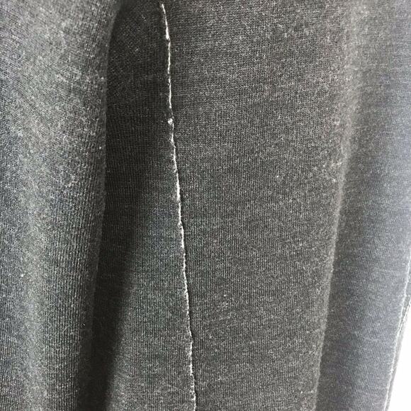 EILEEN FISHER Kimono Jacket Charcoal Felted Merino Doubleknit Sz Petite Med - Picture 8 of 8